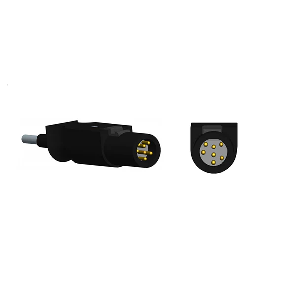NAK-015S: Kompatibel mit Datex Ohmeda OXY-F4-H SpO2 Sensor Fingerclip, 3 m, 7-poliger Stecker