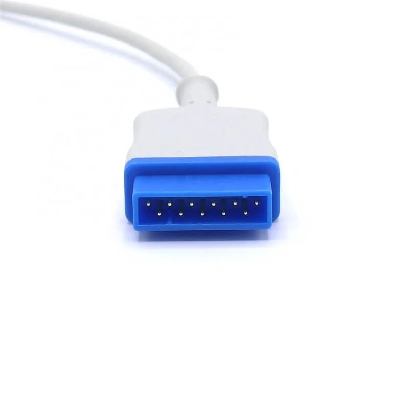 NAK-026S: Kompatibel für GE TruSignal TS-G3 SpO₂-Adapter-Verlängerungskabel, 11-polig, 2,2 m