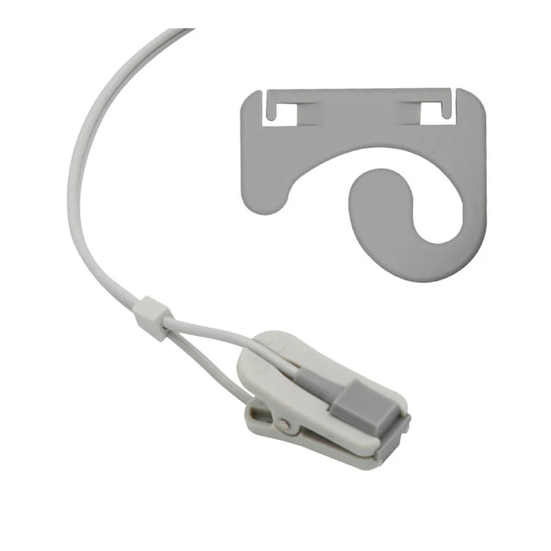 NAK-032S: Kompatibel mit Masimo 1895 (LNCS TC-I) SpO2-Sensor, Ohrclip, 3,2 ft ( ca. 1m), 9-Pin-Anschluss
