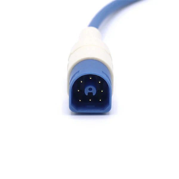 NAK-052S: Kompatibel mit Philips SpO₂-Sensor, weiche Wickelauflage für Neugeborene,  (3 m), 8-Pin-Anschluss.