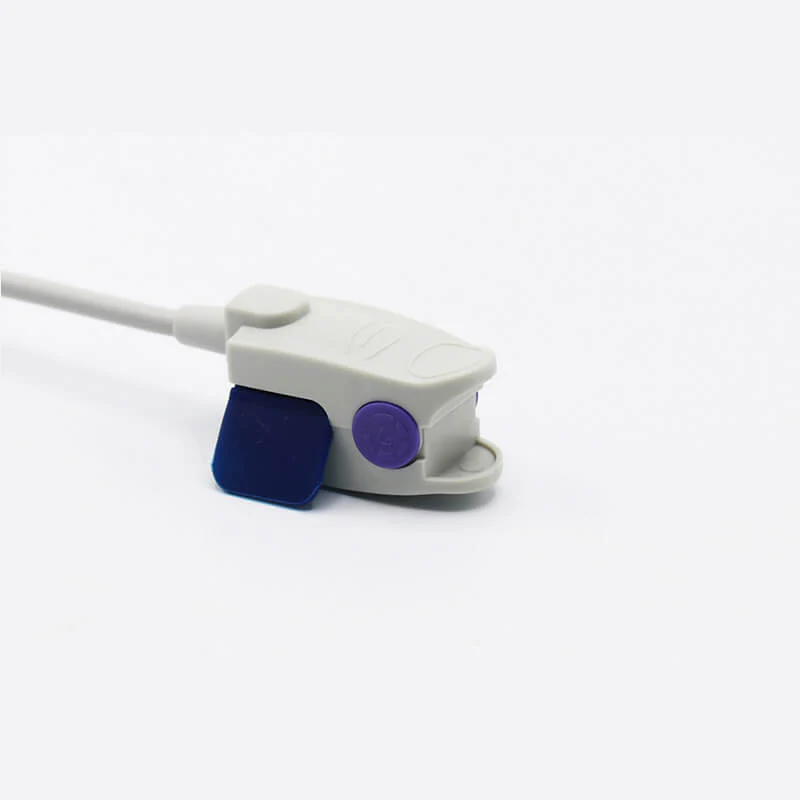 NAK-019S: Kompatibler GE Datex Ohmeda SpO₂-Sensor, Pädiatrischer Clip, 3 m, 11-poliger Stecker