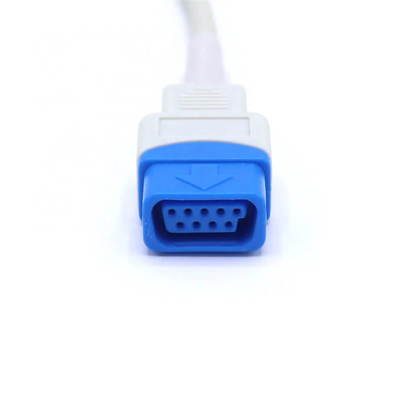 NAK-026S: Kompatibel für GE TruSignal TS-G3 SpO₂-Adapter-Verlängerungskabel, 11-polig, 2,2 m