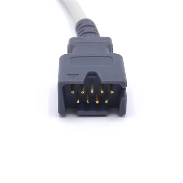 NAK-030S: Kompatibel für Masimo 1863 SpO₂-Sensor LNCS DCI Erwachsenes Fingerclip, 1 m, 9-poliger Stecker