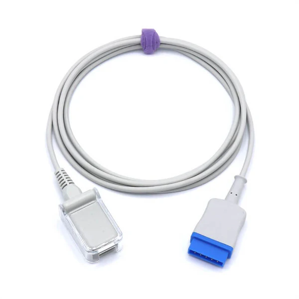 NAK-028S: Kompatible with GE-Marquette 2027263-002 SpO₂ Adapter Extension Cable, 11-Pin, (2.2 meters)