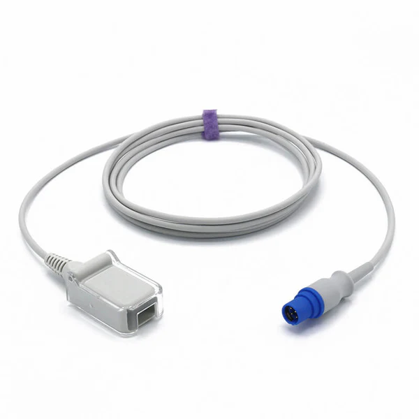 NAK-009S: Kompatibles Draeger SpO2 Adapter-Verlängerungskabel 3375834, 2,2 m