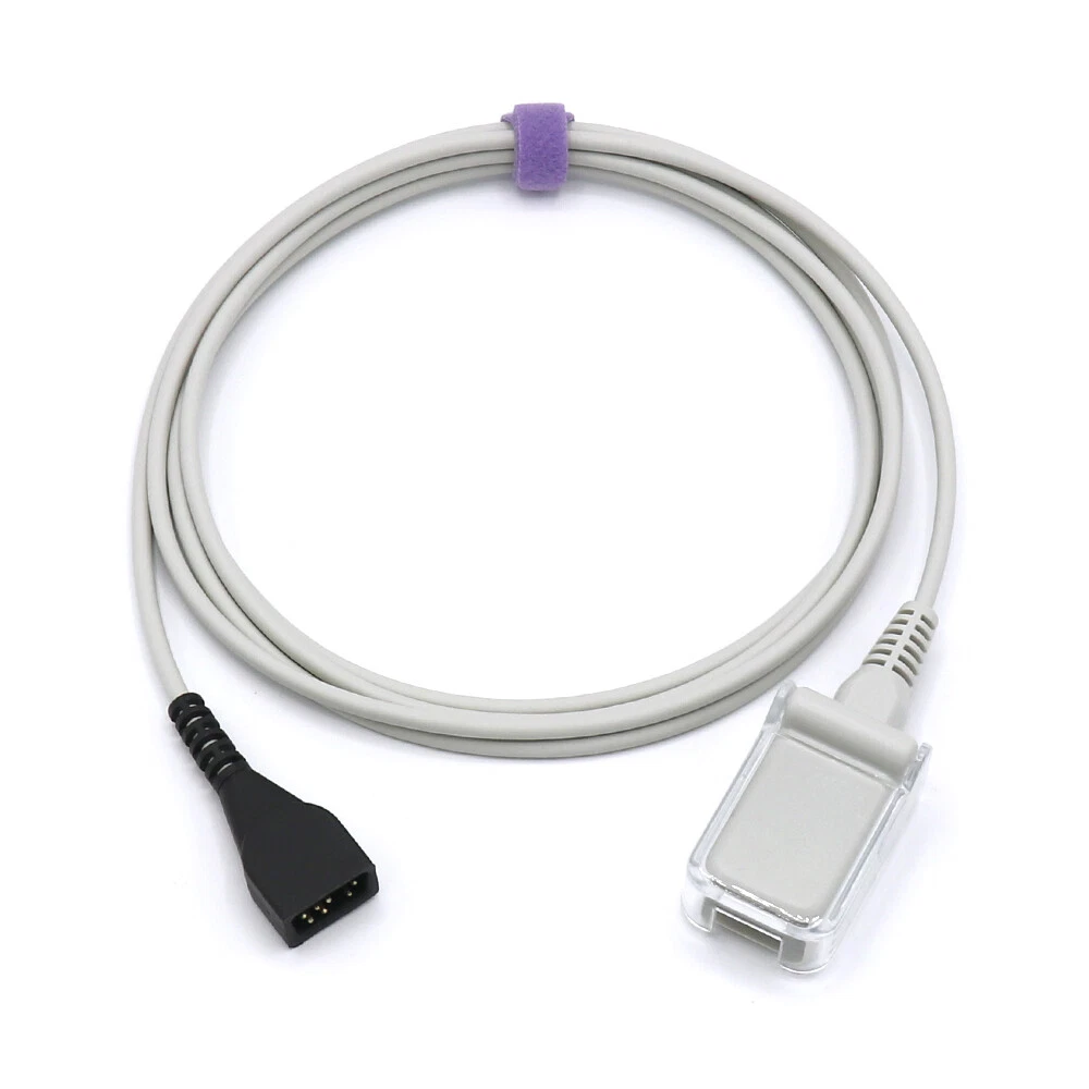 NAK-049S: Ninon UNI-EXT-3 kompatibles SpO₂-Adapterkabel, 2,2 m