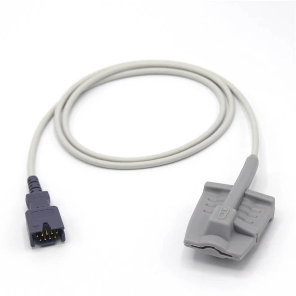 NAK-033S: Kompatibel mit Masimo SpO2 Sensor 2653 LNCS DB-I, Erwachsen, Soft, 3,2 ft, 9-Pin-Anschluss