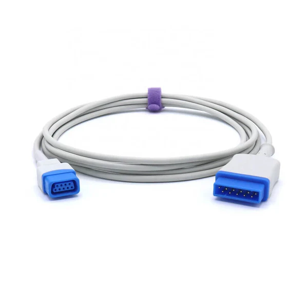 NAK-026S: Kompatibel für GE TruSignal TS-G3 SpO₂-Adapter-Verlängerungskabel, 11-polig, 2,2 m
